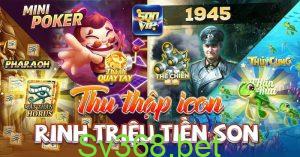 Sonvip - Cổng game đổi thưởng VIP 2024 1 Kho game chất lượng